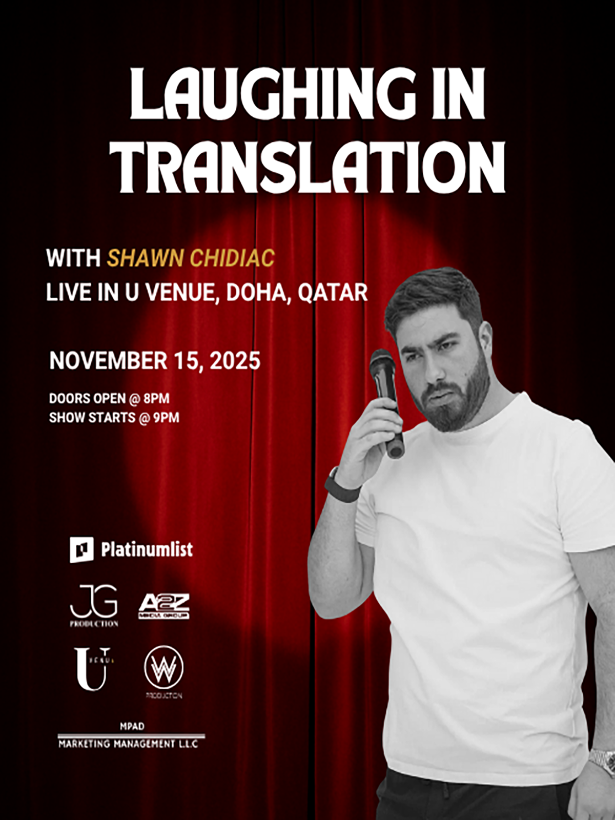 Laughing In Translation - Shawn Chidiac